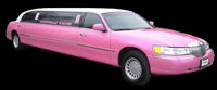 Pink limo hire Liverpool