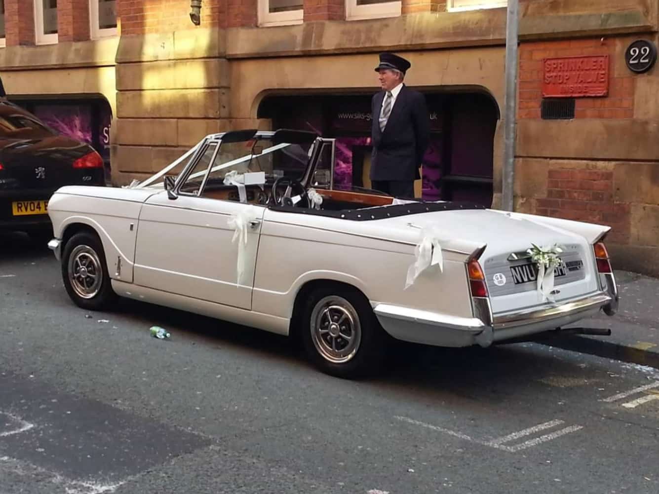 wedding car hire st helens