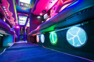 party bus interior